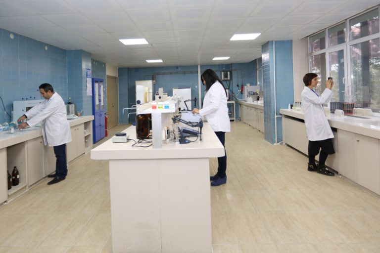 ASKİ İvedik kontrol laboratuvarı