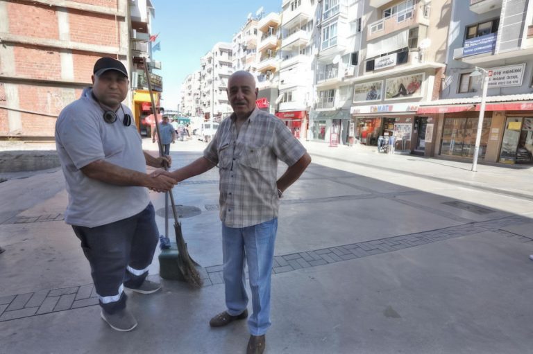 belediye işçisinden örnek davranış