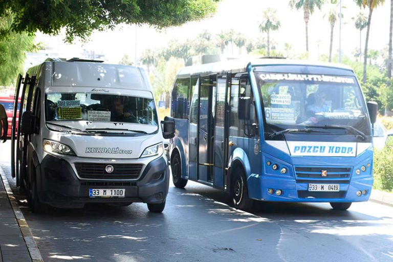 Mersin dolmuş zammı