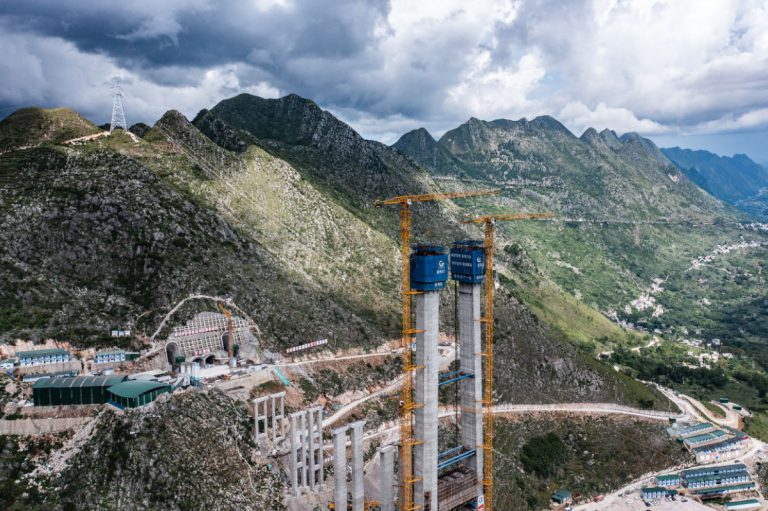 Huajiang Guizhou köprüsü Çin
